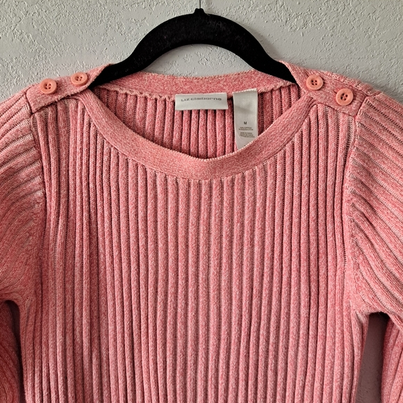 Liz Claiborne Pink Sweater - Picture 2 of 5
